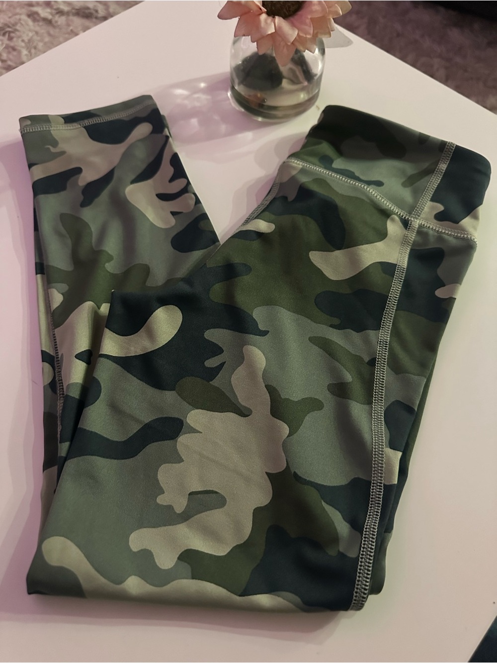 Polo by Ralph Lauren Olive and Dark Green Camo Leggings
